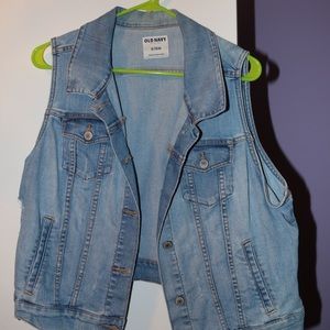 Denim vest